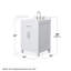Beckett 24" Freestanding Single Bathroom Vanity with Quartz Top-409446824-409446868-409446870