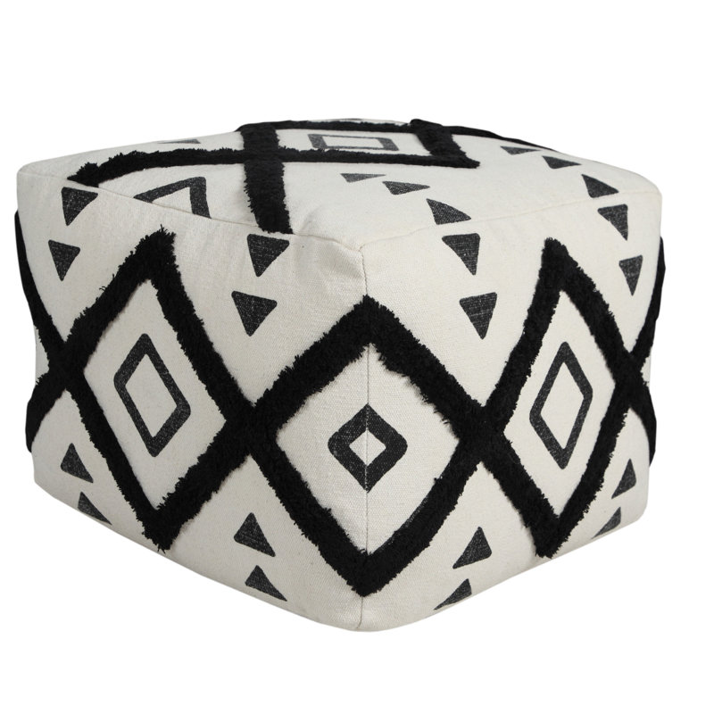 Repose-pieds blanc 18% 18 po 18 po