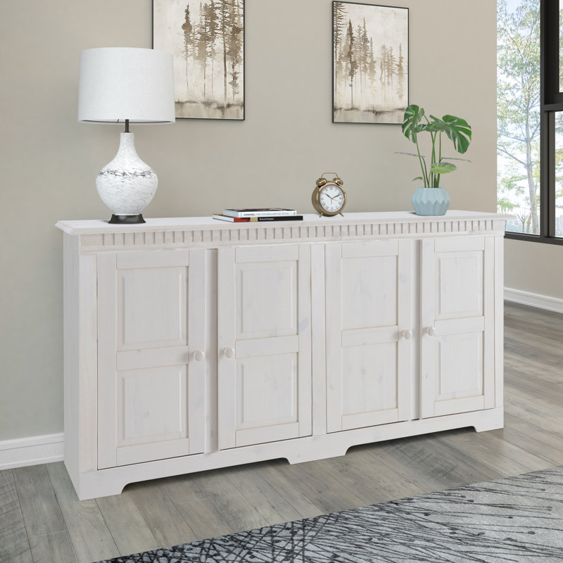 Janicki 159cm Sideboard, White