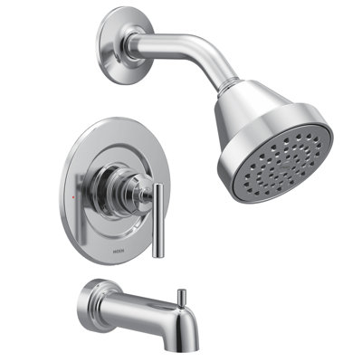 Robinet de douche et baignoire à pression équilibrée avec poignée levier Gibson