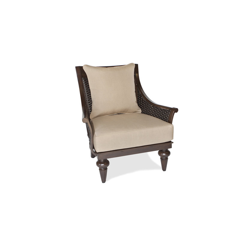 Somerby Outdoor Lounge Chair, Canvas Heather Beige Sunbrella® Canvas