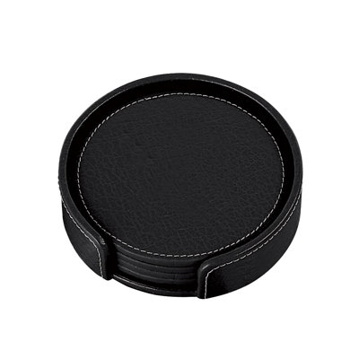 Ensemble de sous-verres avec porte-verres