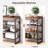 Industrial Shoe Rack - Sturdy Steel Entryway Shoe Organizer With Spacious Top - Strong Mesh Shoe Storage Shelves - Adjustable Shoe Stand For Closet Organization (4-tier)