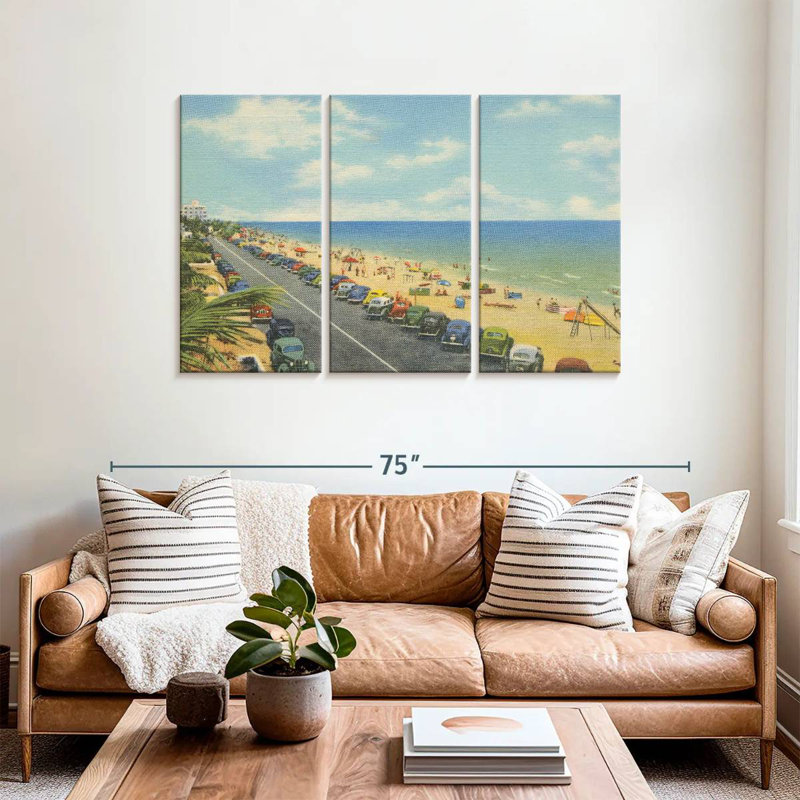 Gillard Beach Postcard IX, 36" H x 57" W