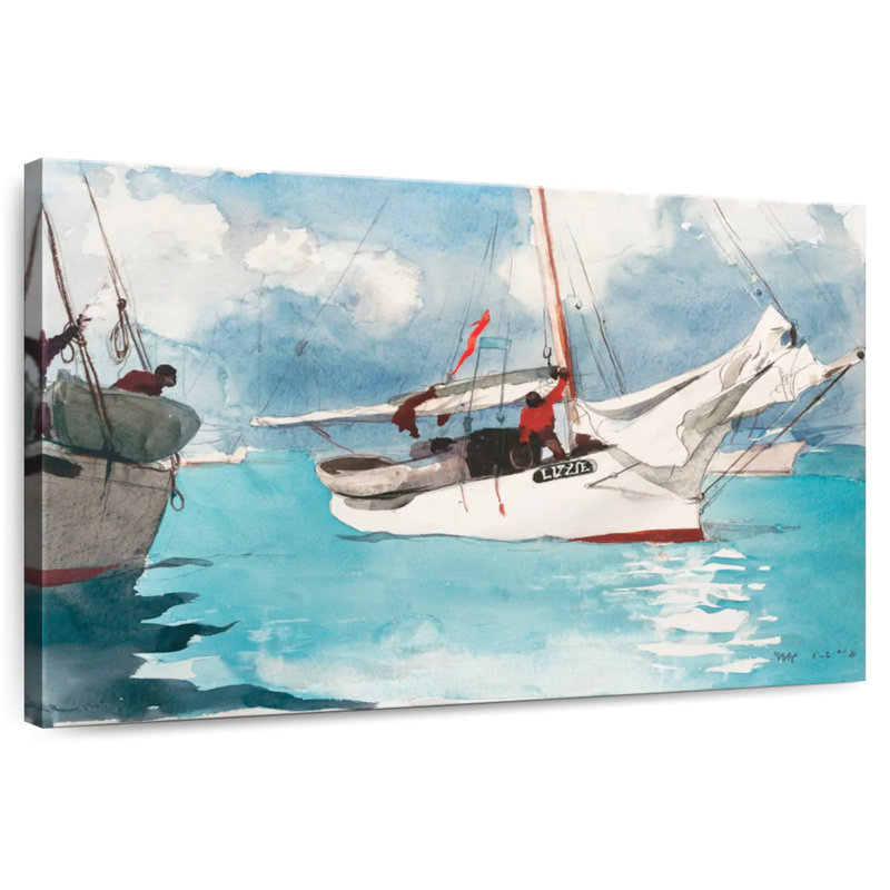 Fishing boats key west Aletra, H 32 po x l 48 po