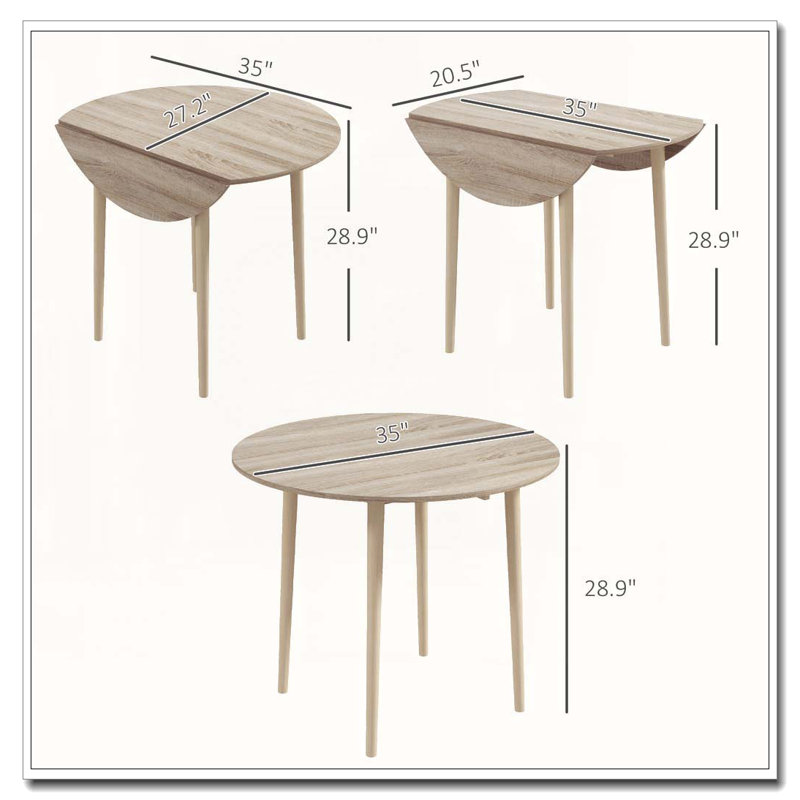 Table de salle à manger 35 po