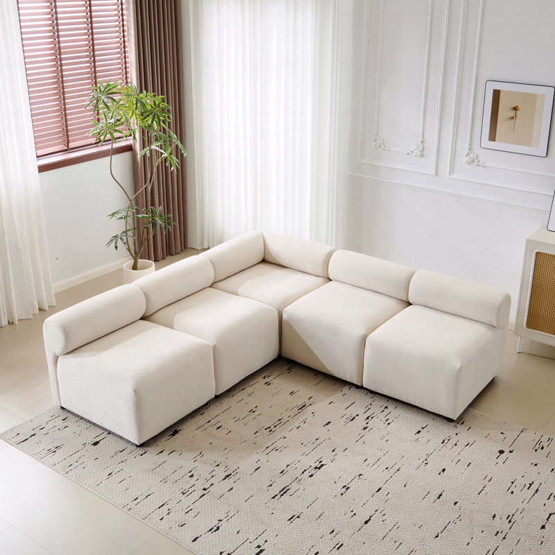 Canapé modulaire Basic, canapé modulaire 5 pièces V