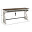 Console en bois massif 76 po Isamu