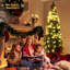 Arbre de Noël artificiel pin vert-1698292319