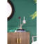Porte-bougie en aluminium avec support en marbre, 8 x 5 x 15 po-1672589321