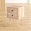 Rudden 45cm W Solid Wood Bedside Table