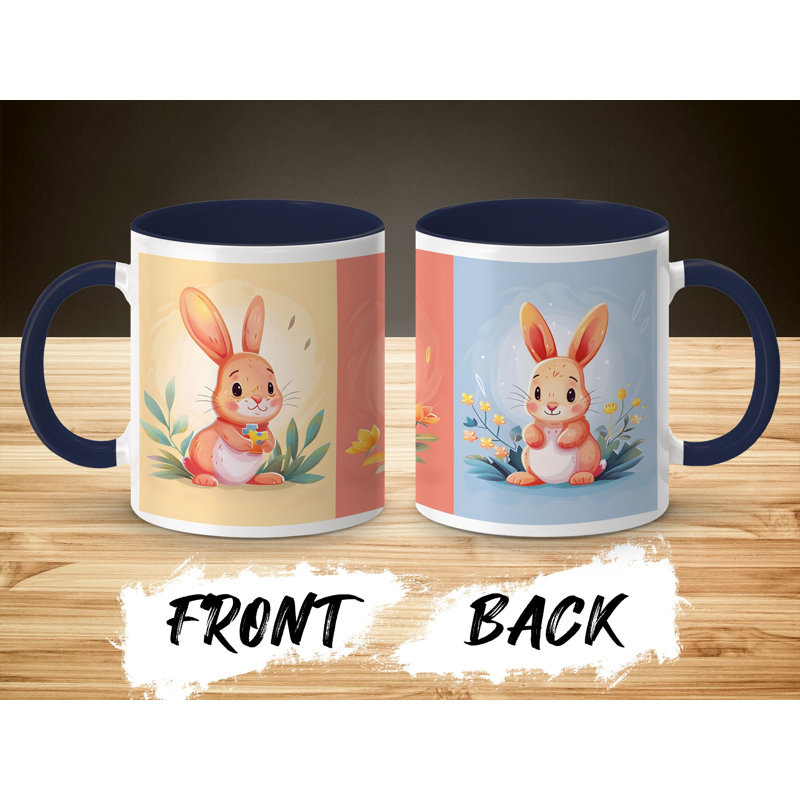 Ceramic Coffee Mug, Navy