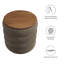Repose-pieds rembourré Mezzo-97667383