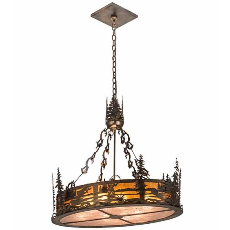 Fly Fisherman 8 - Light Pendant
