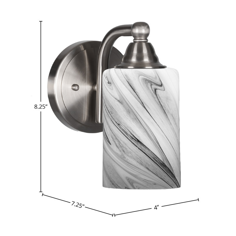 Michell 1-Light Wall Sconce, Brushed Nickel