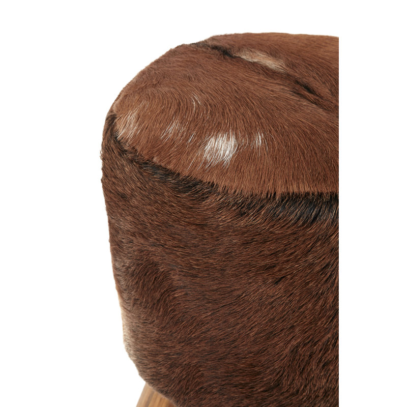 Meansville Solid Wood Accent Stool