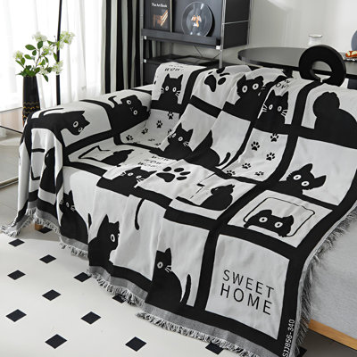 One-Piece Sofa Cushion, Full Coverage Non-Slip Design