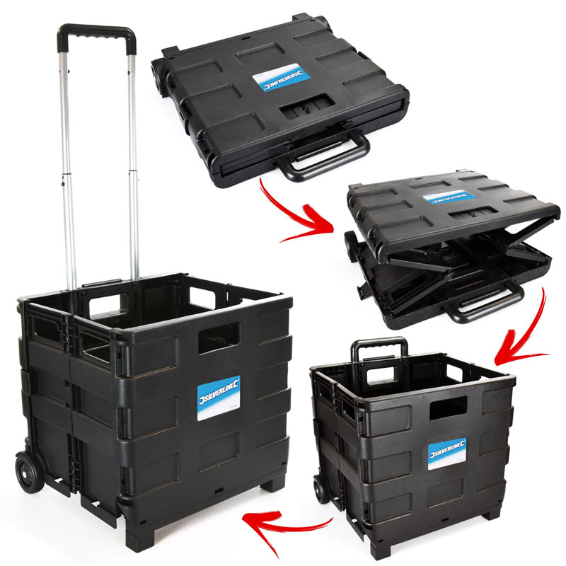 40cm H x 40cm W x 8cm D 25kg Hand Truck Trolley