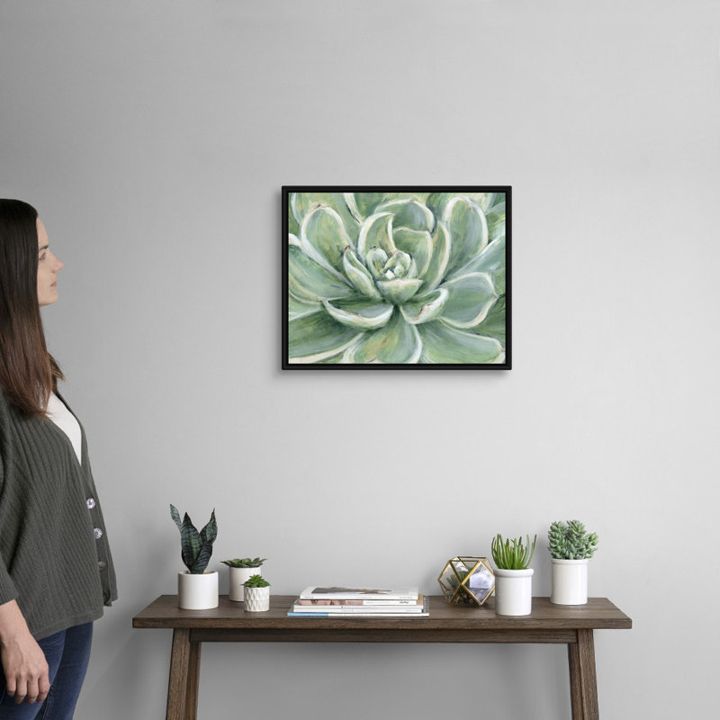 Art mural sur toile, Toile encadrée noire, H 16 po x l 20 po x P 1,75 po