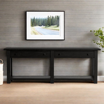 Console rustique