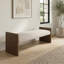 Banc rembourré en tissu beige Hickory-844275105-844275110