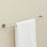 Porte-serviettes classique en chrome poli