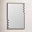 Lacon Rectangle Metal Mirror