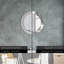 Huldar Glass Flat Wall Mirror