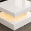 Charvez Square High Gloss LED Coffee Table with Open Storage-688356388-714212943
