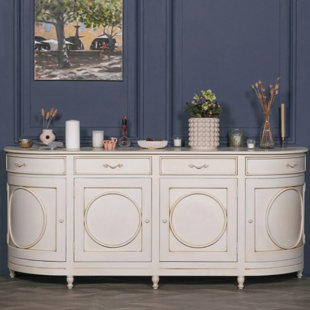 Buffet blanc crème