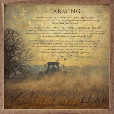 «Farming» par Bonnie Mohr