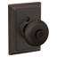 Plymouth Bed and Bath Lock Knob with Addison Trim-20503464