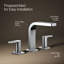 Robinet pour salle de bain à 3 poignées à deux poignées à deux poignées Parallel-123136706-51478292