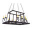 Maura Metal Handcrafted Rectangle Hanging Pot Rack