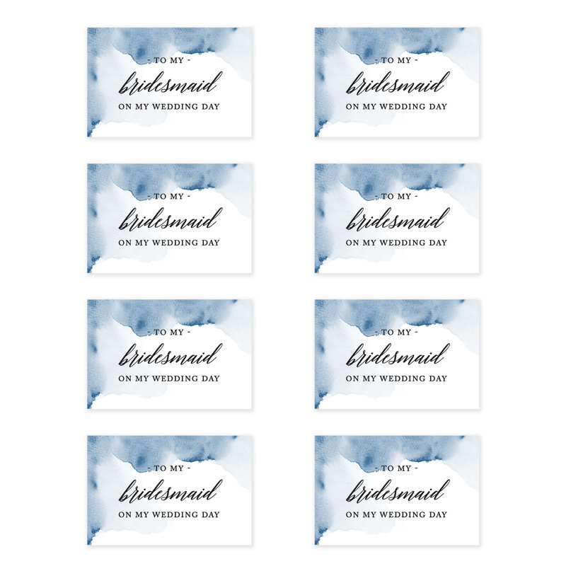 Ensemble de cartes-cadeaux de mariage avec enveloppes