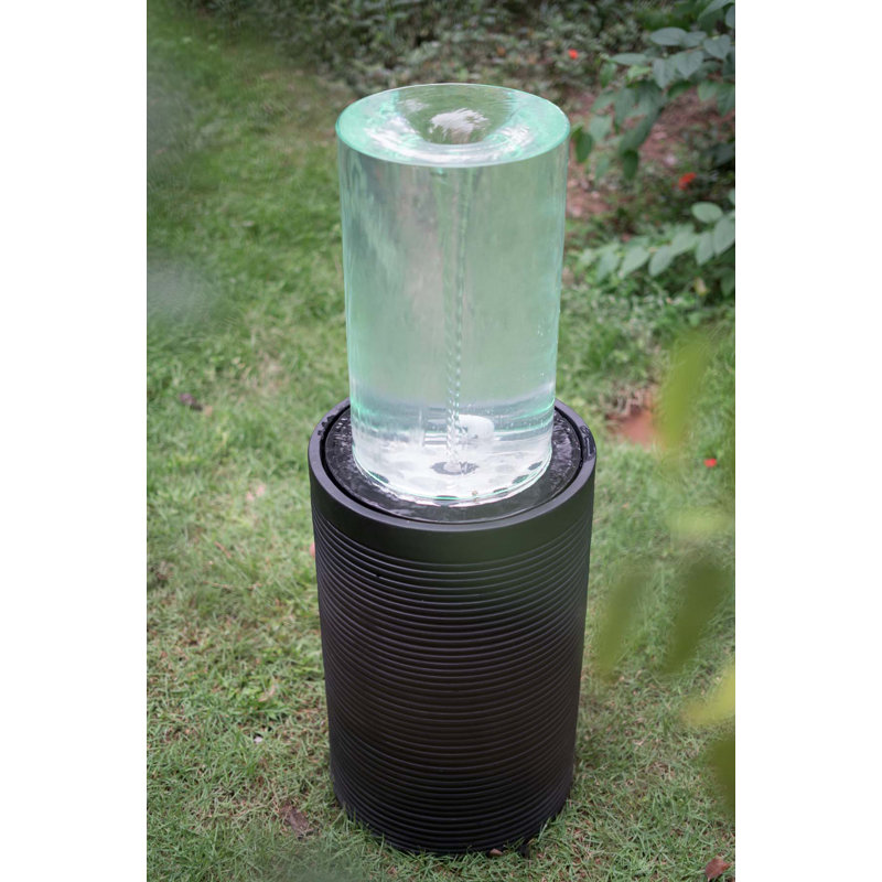 17 histoires, fontaine à vortex avec lumière