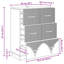 Engineered Wood Rectangle Accent Chest-1425087344