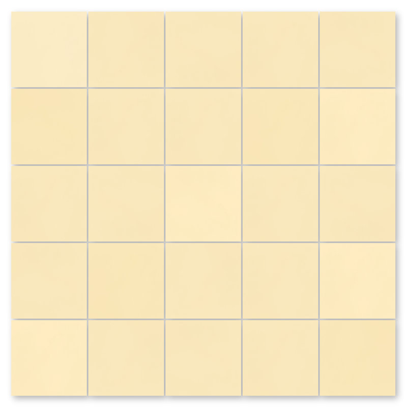 Solid straw 8" x 8" Cement Wall & Floor Tile, Straw