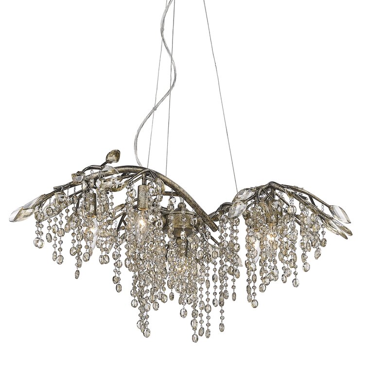 Willa Arlo Interiors Montriel 6 - Light Dimmable Tiered Chandelier ...