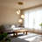 Modern 3 - Light Sphere Chandelier Dimmable