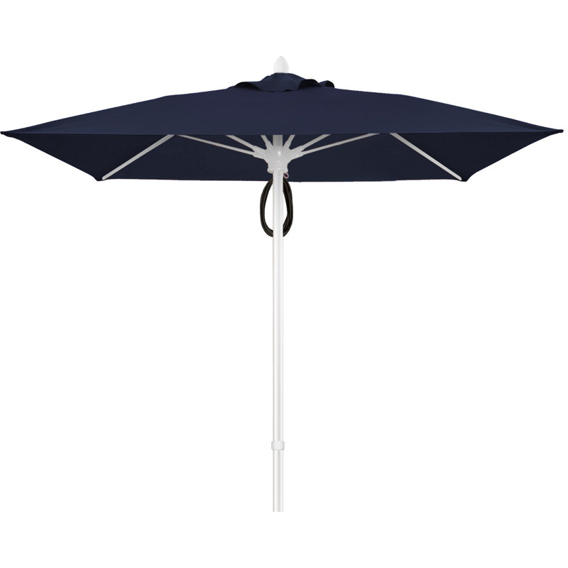 Parasol de marché carré 7,5 pi Prestige, Blanc, Capitaine de marine