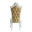 Paire de fauteuils d'appoint Butterscotch & Antique Pearl