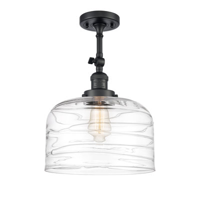 Areyana Glass Semi Flush Mount