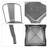 Lilian 18.1'' H Metal Stacking Side Chair-469861563