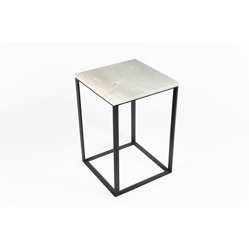 Abdul-Mateen Frame End Table, Black