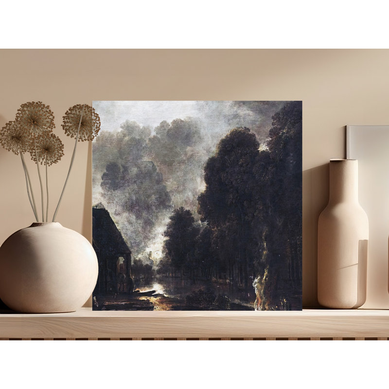 Merriman Wrapped Canvas Print Set, 14x14