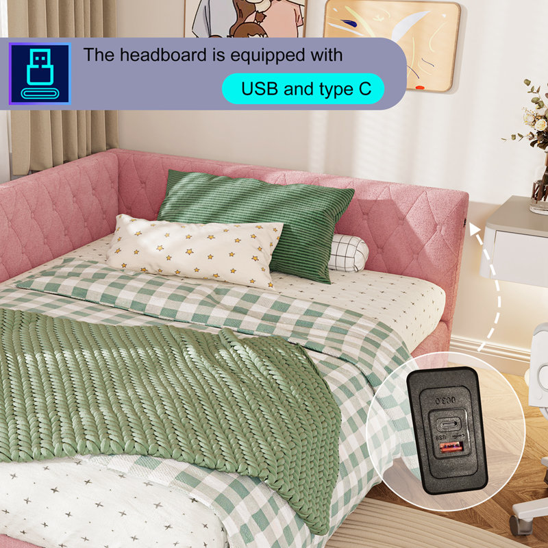 Daybed, Pink