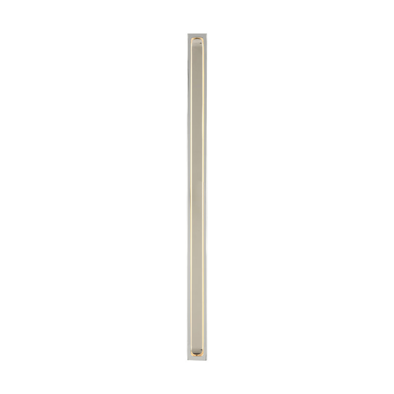 Bloccare 1 - Light LED Vanity Light, 23.9" H x 1.5" W x 1.4" D, Polished Nickel