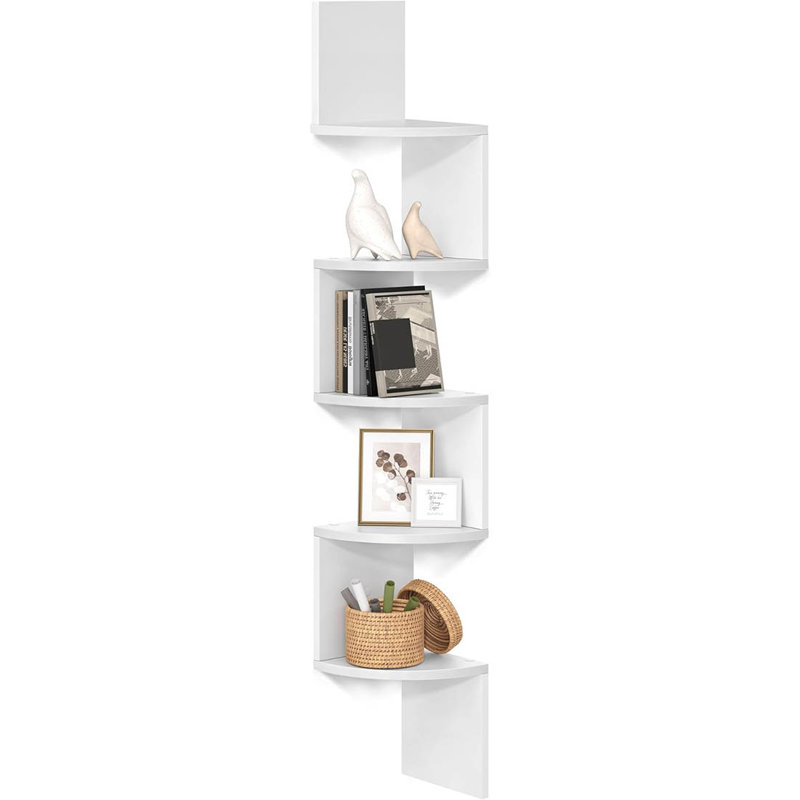 Corner Shelf, White