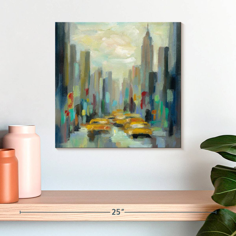Manhattan Sketches II, 16'' H x 16'' W